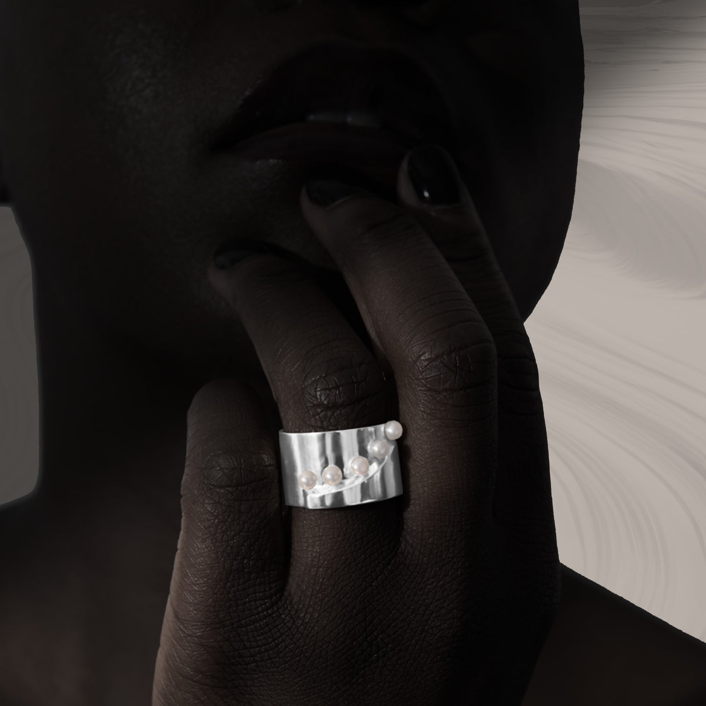 Pearls Cadence Ring
