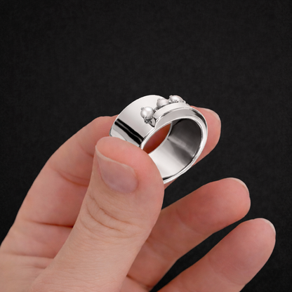 Cadence Ring with Pearls