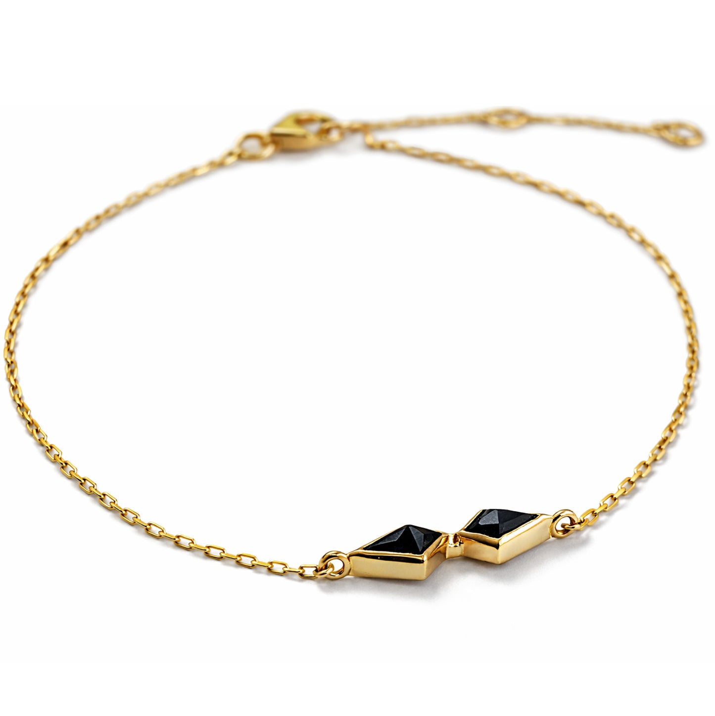 Memento Bracelet with Black Spinel