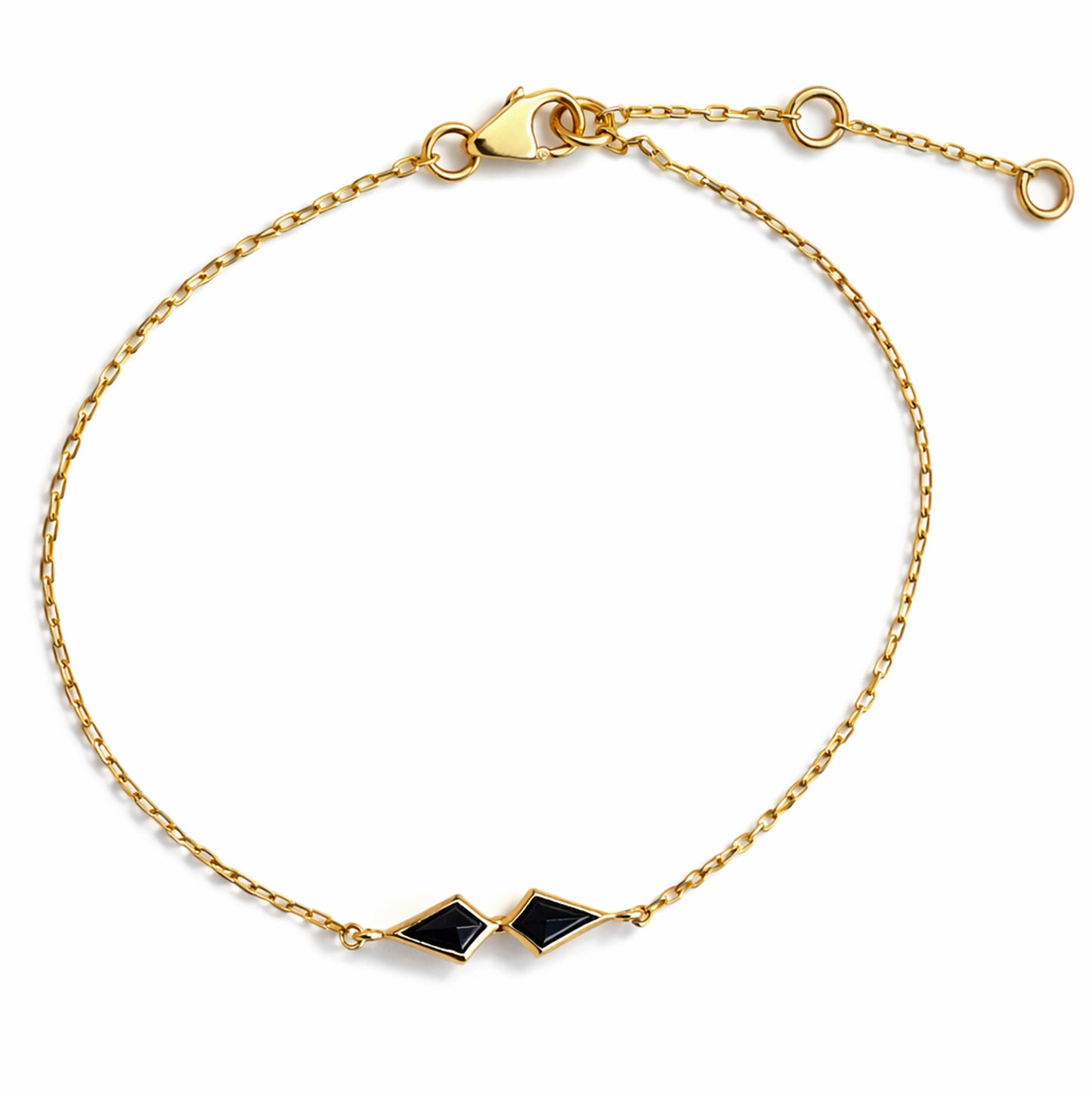 Memento Bracelet with Black Spinel