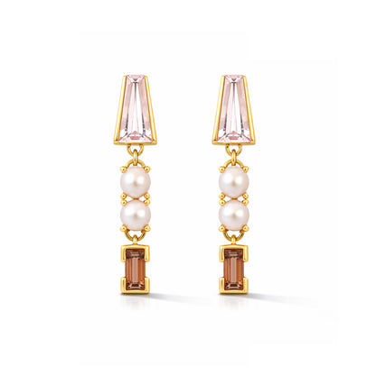 Trio Drop Earrings