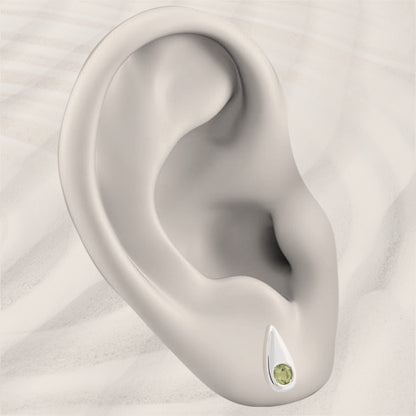 Teardrop Studs with Tashmarine