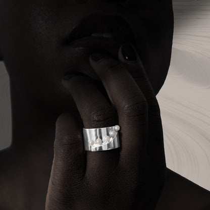 Pearls Cadence Ring