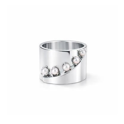 Cadence Ring with Pearls